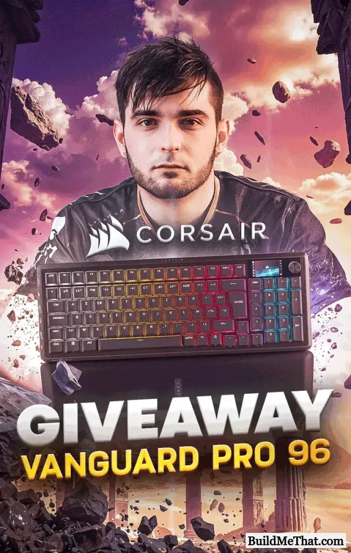 Win Free Corsair Vanguard PRO 96 From Richard Papillon