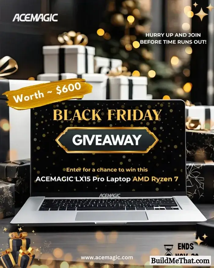 ACEMAGIC LX15 Pro Laptop Giveaway