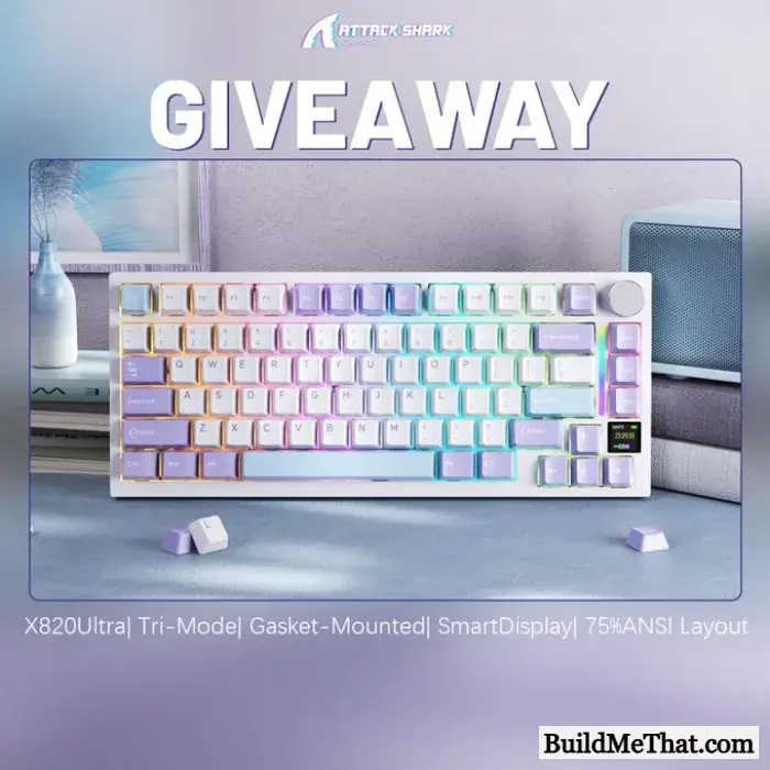 ATTACK SHARK X820Ultra GIVEAWAY