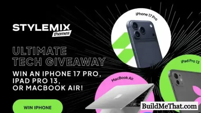 iPhone 17 Pro, iPad Pro 13 or MacBook Black Friday Giveaway