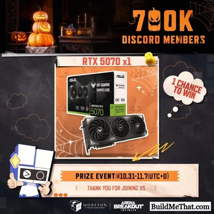 RTX 5070 Giveaway From MoreFun Studios