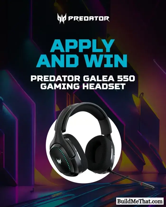 Win a Predator Galea 550 Gaming Headset