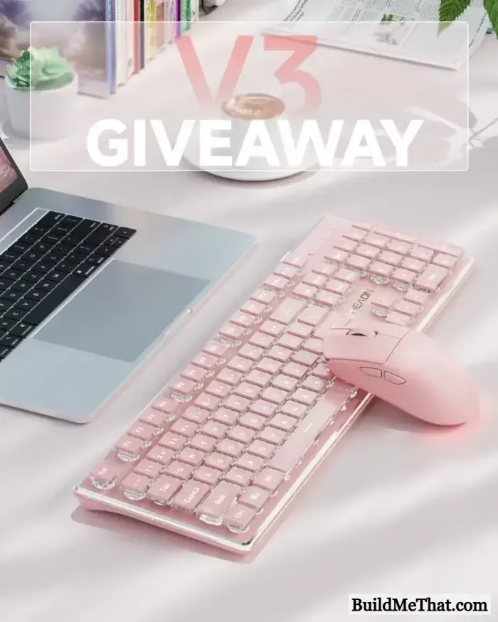 Win Free EWEADN V3 Wireless Keyboard and Mouse