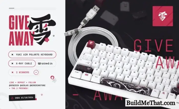 2 Yuki Aim Polar75 Gaming Keyboard Giveaway