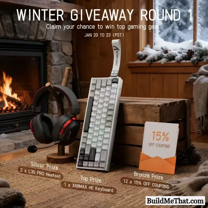 ATTACK SHARK Winter Giveaway Round 1