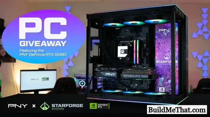 PNY x Starforge Systems RTX 5080 PC Giveaway