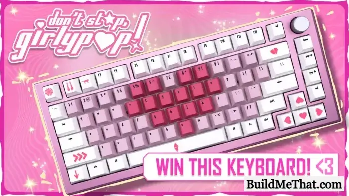 Win 2 Custom Don’t Stop, Girlypop Keyboard Giveaway