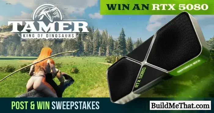 Win a Free RTX 5080 Sweepstakes