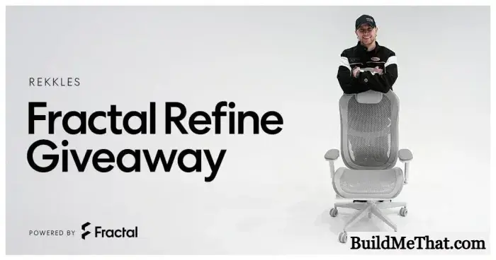 6 Fractal Design Refine Gaming Chairs Giveaway
