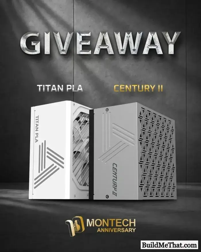 MONTECH TITAN PLA 1000W PSU Giveaway