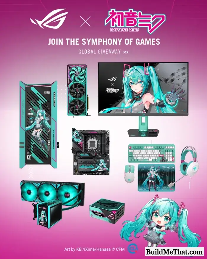 ROG x Hatsune Miku Global Giveaway 2026
