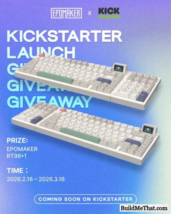 RT98 Keyboard Giveaway By Epomaker