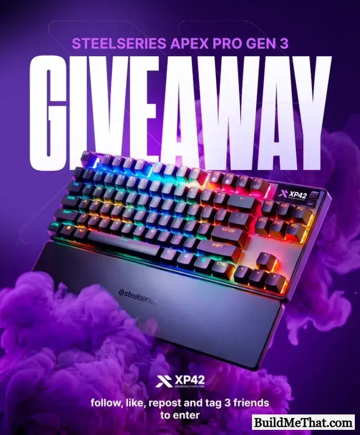 Win a SteelSeries Apex Pro Gen 3