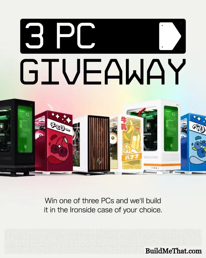 3 Limited Edition Custom PC Giveaway By Ironside PC