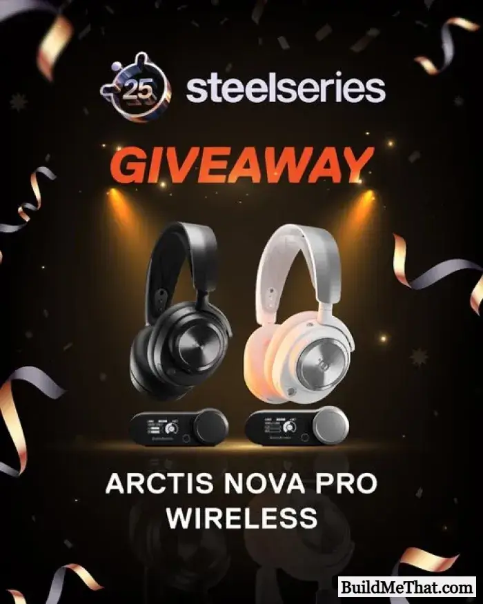 5 SteelSeries Arctis Nova Pro Wireless Headset Giveaway