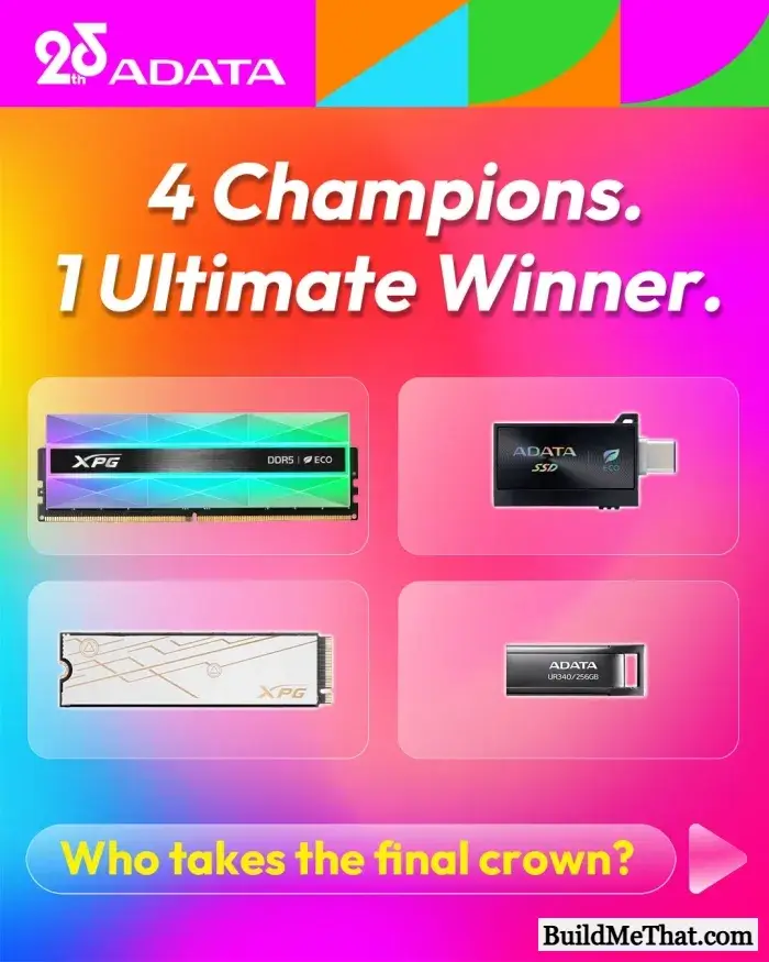 Adata Anniversary Drop Giveaway