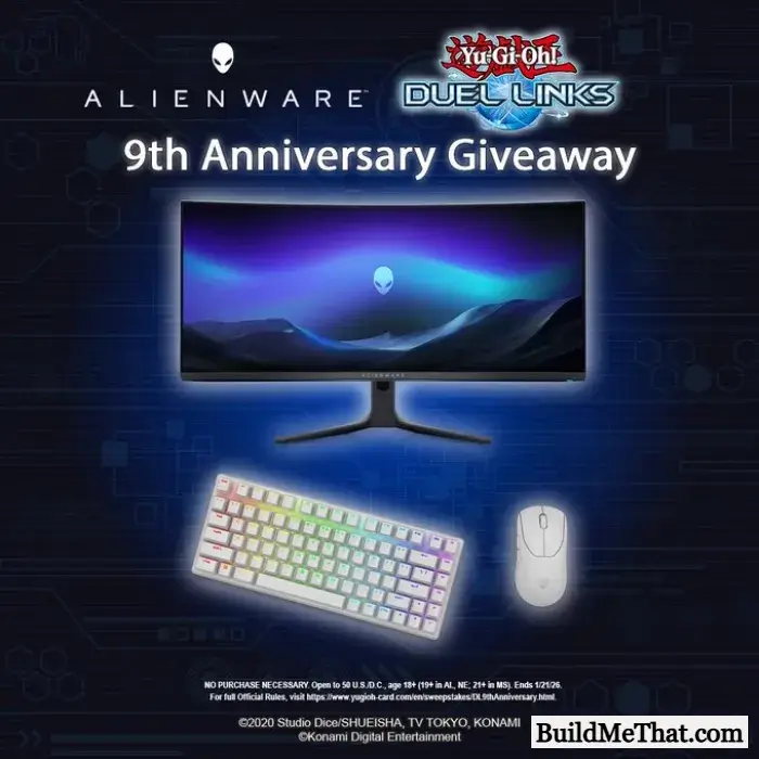 Alienware AW3423DFW Monitor Giveaway