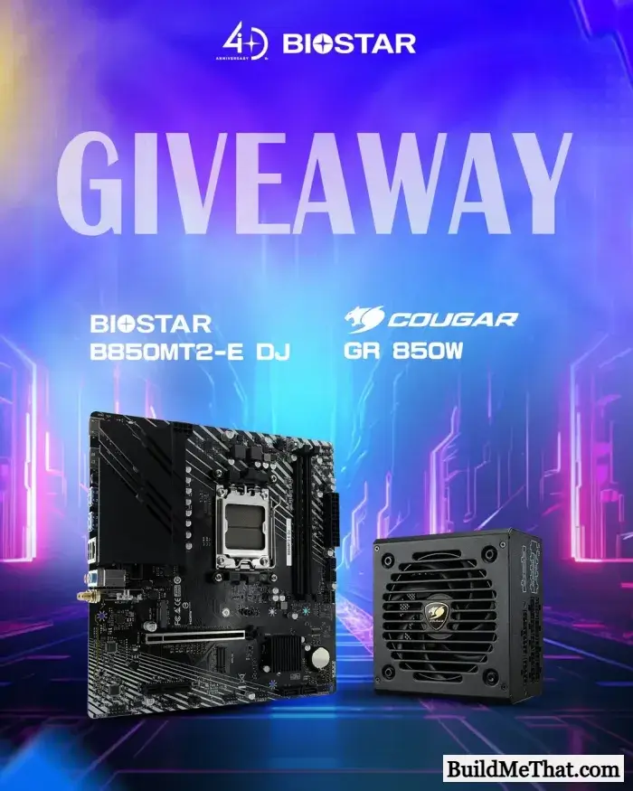 BIOSTAR x Cougar Global Giveaway