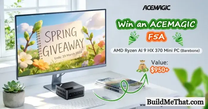 Enter to Win an ACEMAGIC F5A AI Mini PC