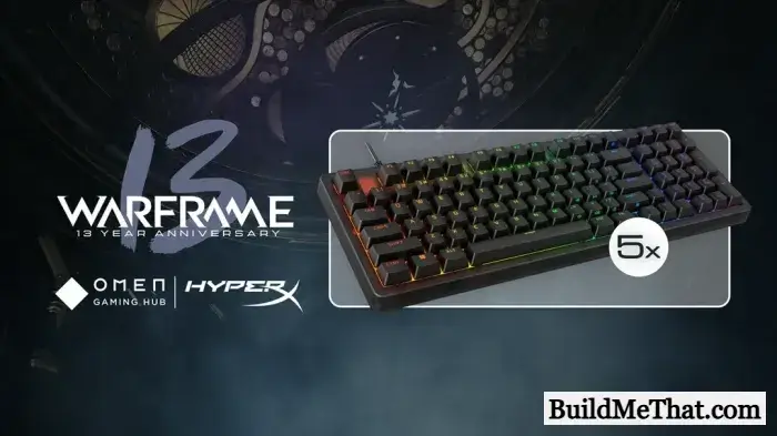 HyperX x Warframe Keyboard Giveaway