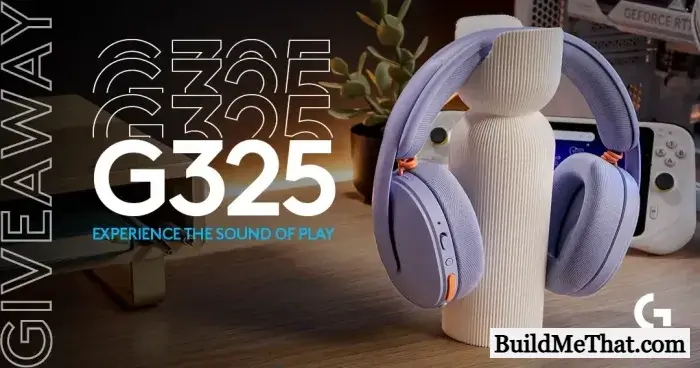 3 Logitech G325 LIGHTSPEED Headsets Giveaway