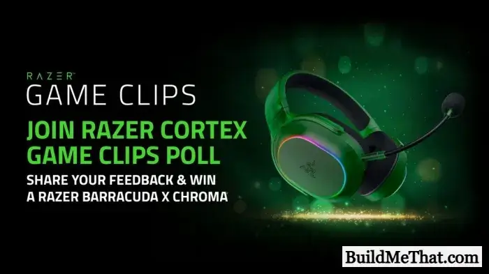 Razer Cortex Game Clips Poll Giveaway