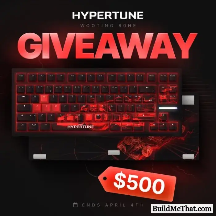Win a $500 Wooting 80HE Keyboard From lyr1c
