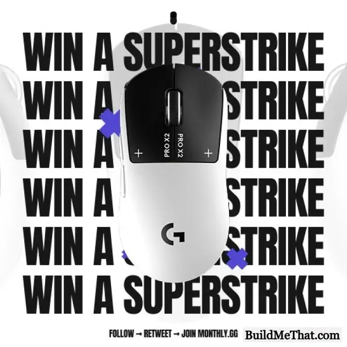 Win a Logitech G Pro X2 Superstrike From monthlygg