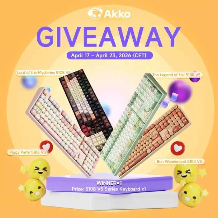 Akko 5108 V5 Giveaway