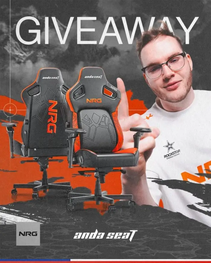 AndaSeat NRG Kaiser 4 6D Armrest Gaming Chair Giveaway