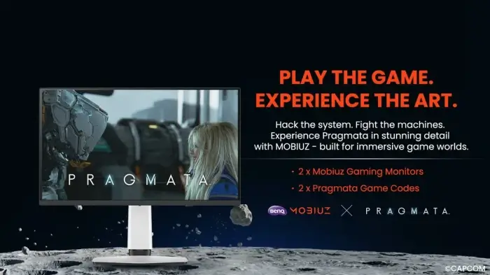 BenQ MOBIUZ x Pragmata Sweepstakes
