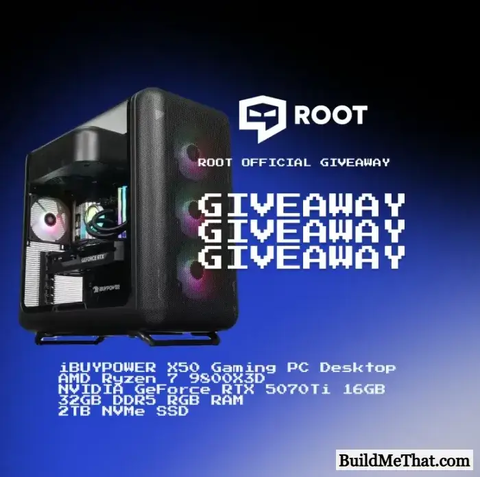 BUYPOWER X50 Gaming PC Desktop Giveaway By Root App