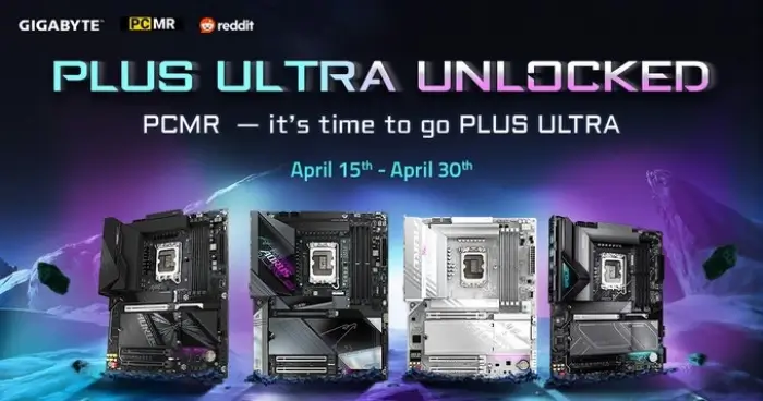 GIGABYTE X PCMR Worldwide PC Hardware Giveaway