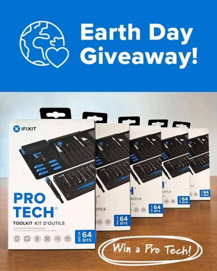 iFixit Earth Day Giveaway