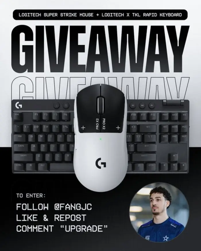 Logitech Superstrike Mouse and Rapid Keyboard Giveaway