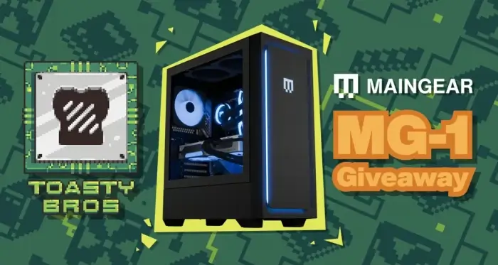 MAINGEAR MG-1 9850X3D and RX 9070 XT PC Giveaway