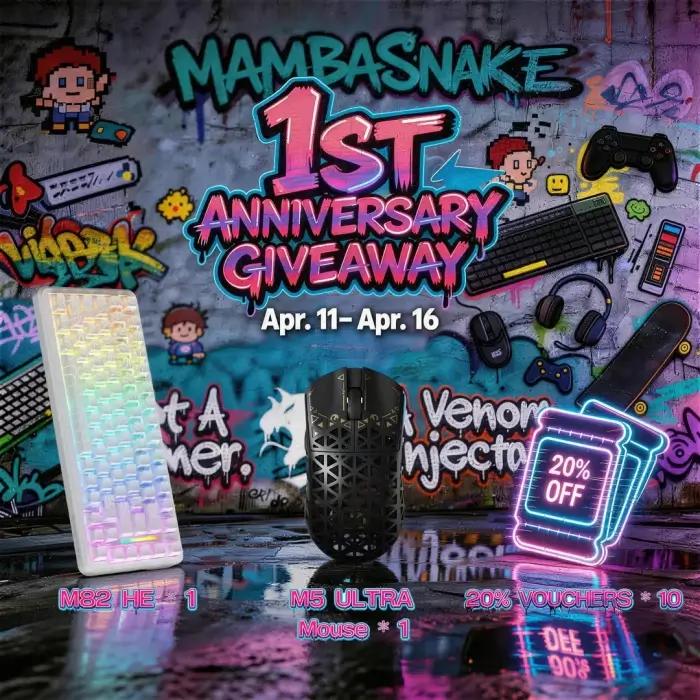 MAMBASNAKE 1st Anniversary Giveaway Round 1