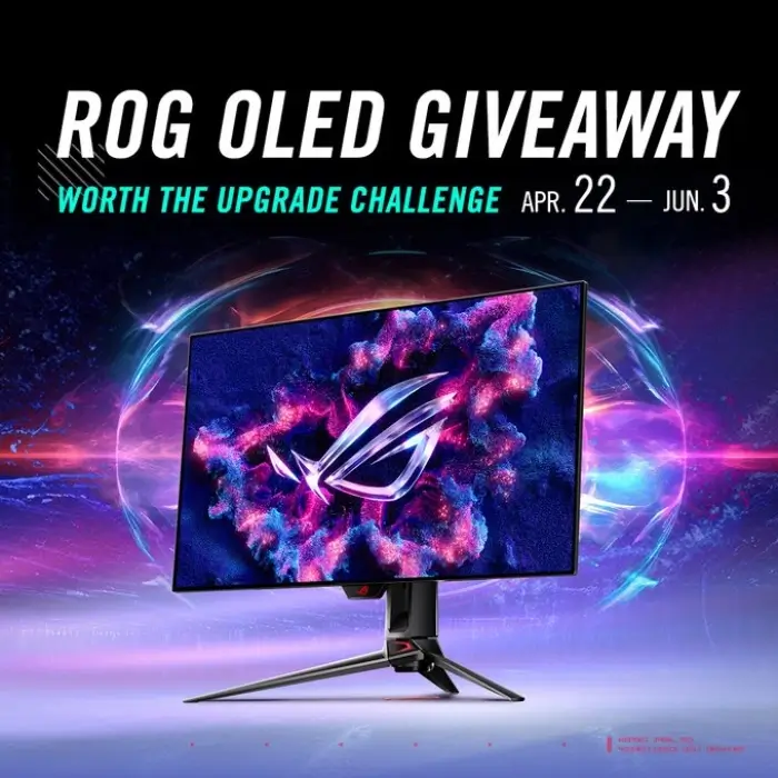 ROG OLED Gaming Monitor Giveaway