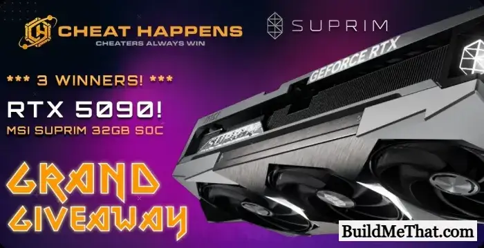 Win 1 of 3 MSI SUPRIM RTX 5090 Giveaway