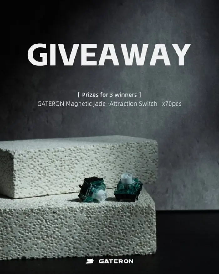 Win 70 GATERON Magnetic Jade Attraction HE Switch
