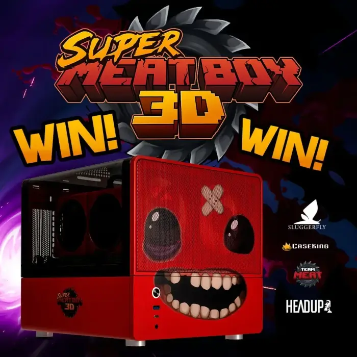 Win a Custom designed Super Meat Boy 3D Gaming PC