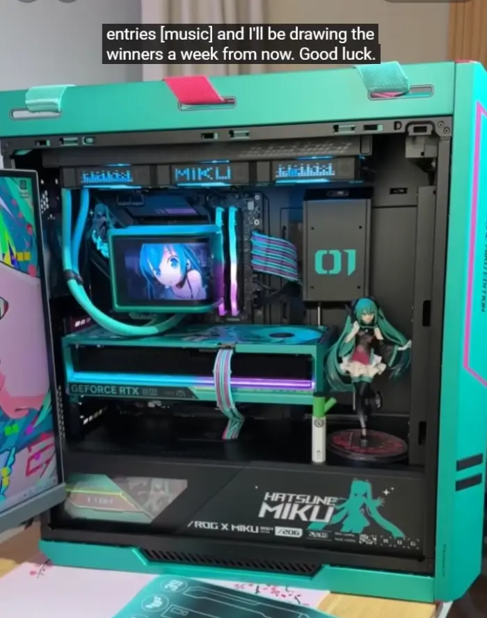 Win a Free ASUS ROG Hatsune Miku Giveaway