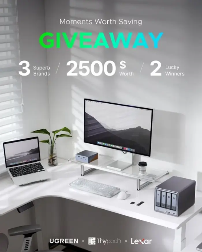 Win UGREEN NAS, Len and SSD Giveaway