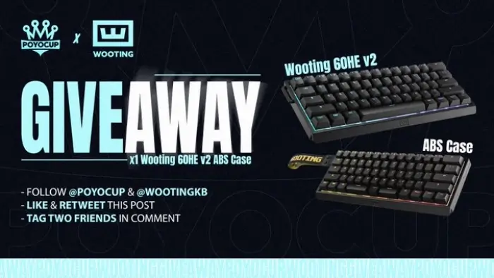 Wooting 60HE v2 ABS Case Sweepstakes