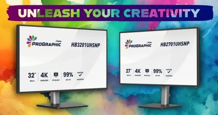 2 iiyama ProGraphic 4K UHD Monitors Giveaway