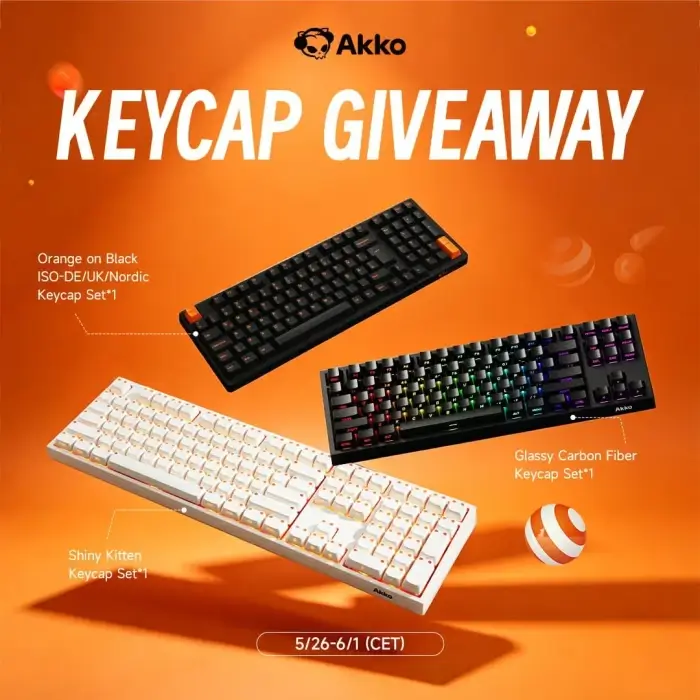 Akko 2026 Keycap Giveaway