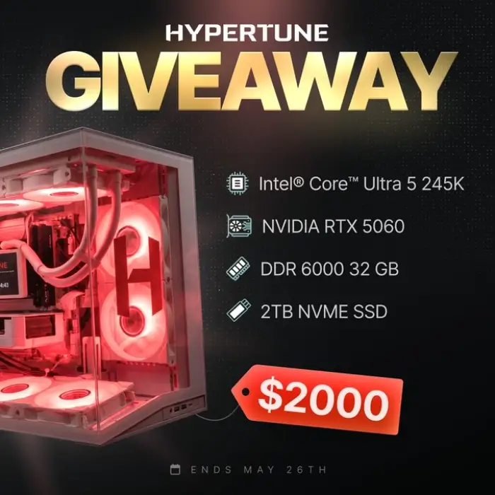 HYPERTUNE RTX 5060 Gaming PC Giveaway