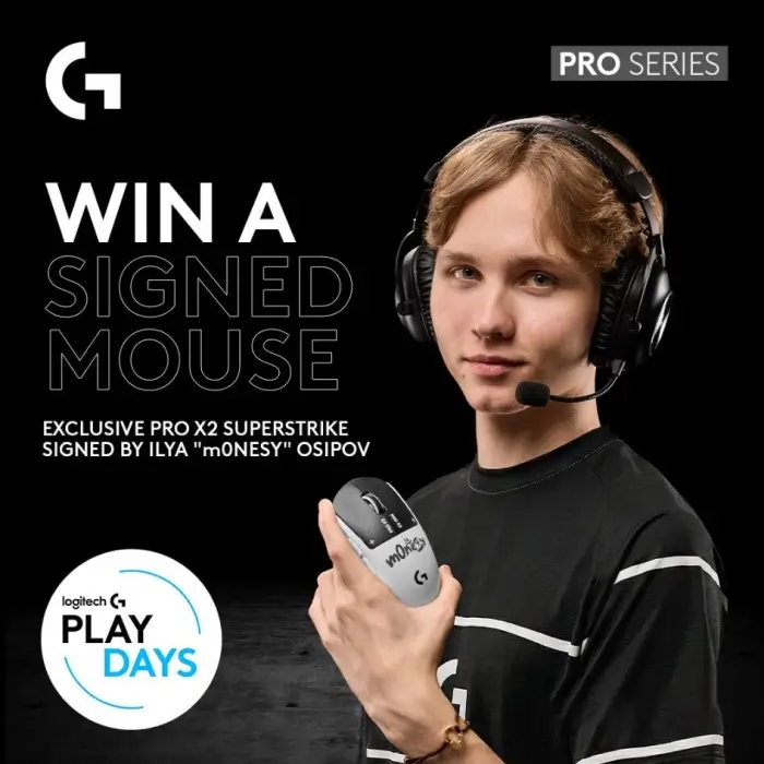 Logitech PRO X2 SUPERSTRIKE LIGHTSPEED Giveaway