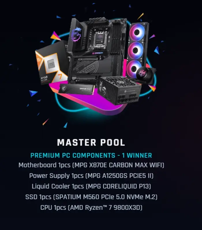 MSI University PC DIY Giveaway