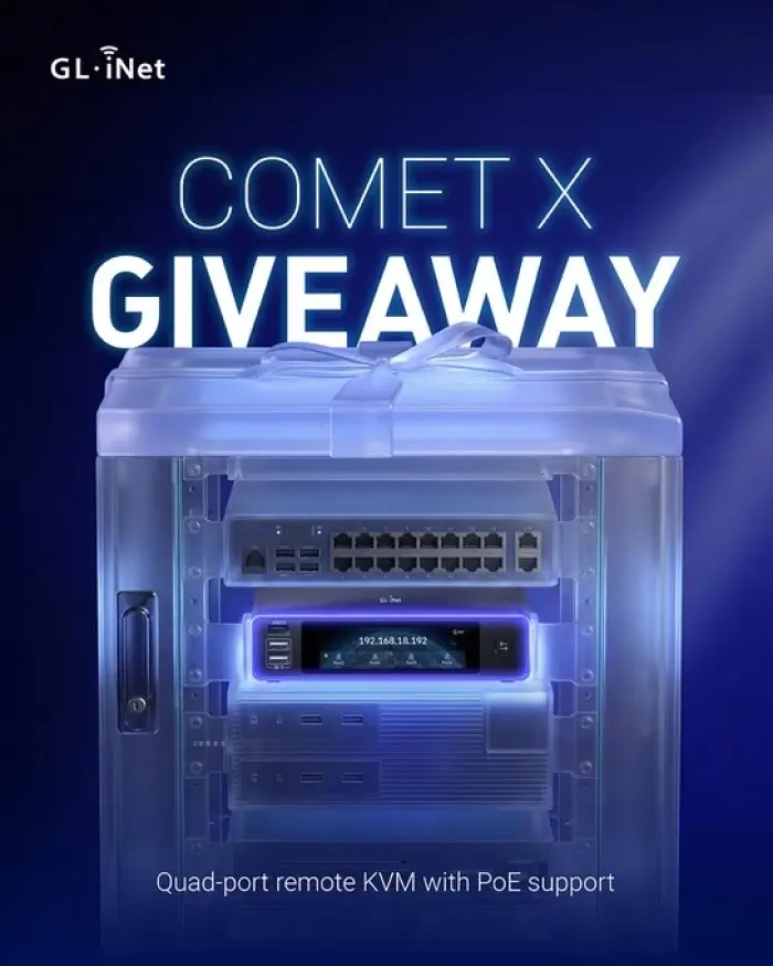 Win Comet X (GL-RM4PE) Remote KVM